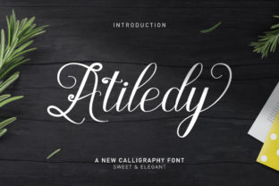 Atiledy Script: A Font That Elevates Branding