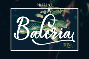 Baleria Script: A Font That Breathes Life Into Handmade Creations
