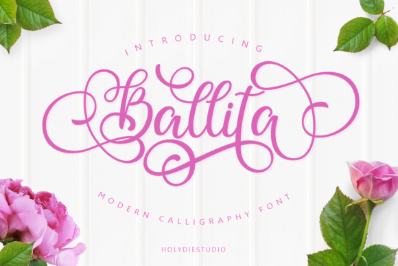 Ballita Script: A Modern Calligraphy Font for Web Design