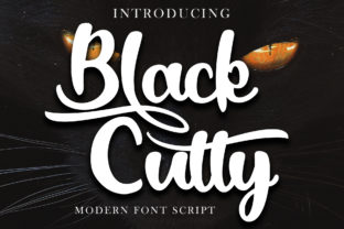 Black Catty Script: A Font for Bold Digital Storytelling