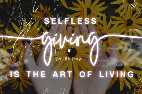 Give It A Try: Giving Script for Branding and Design