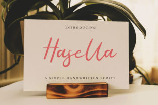 Hasella Script: A Refined Hand-Lettered Typeface for Editorial Design