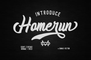 Homerun Script: A Timeless Choice for Editorial Design