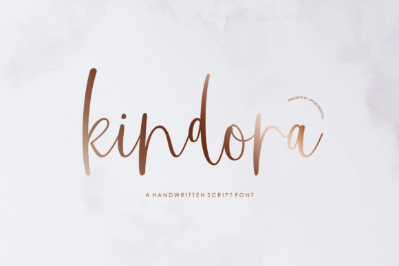 Kindora Script: A Font That Breathes Life Into Your Creations