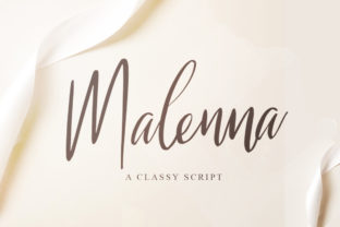 Malenna Script: A Stylish, Signature-Inspired Font for Campaign Headlines