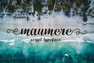 Maumere Script: A Refined Display Font for Digital Branding