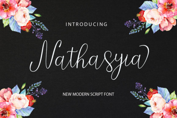 Nathasyia Script: A Modern Script Font for Scroll-Stopping Brand Content