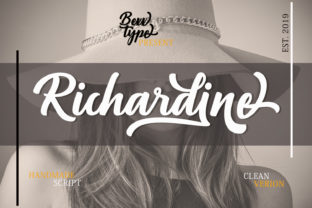 Richardine Script: A Bold Choice for Editorial Design